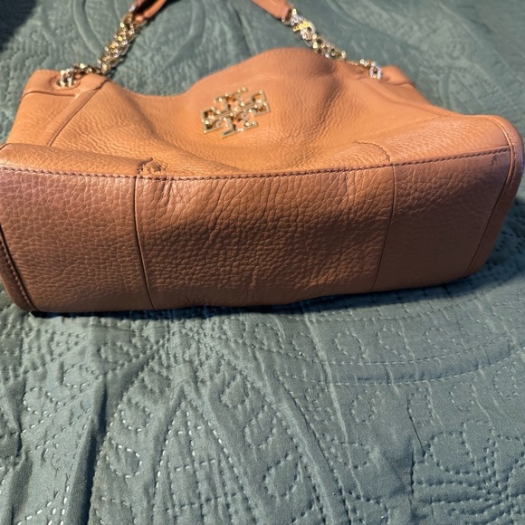 Tory Burch Tan Leather Tote Bag - Picture 2 of 11